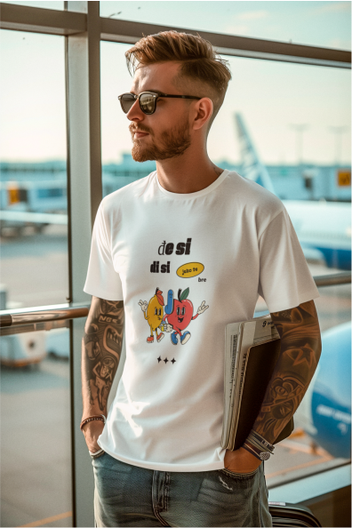 Unisex-T-Shirt Đe si si Di Si Jebo te  Bre