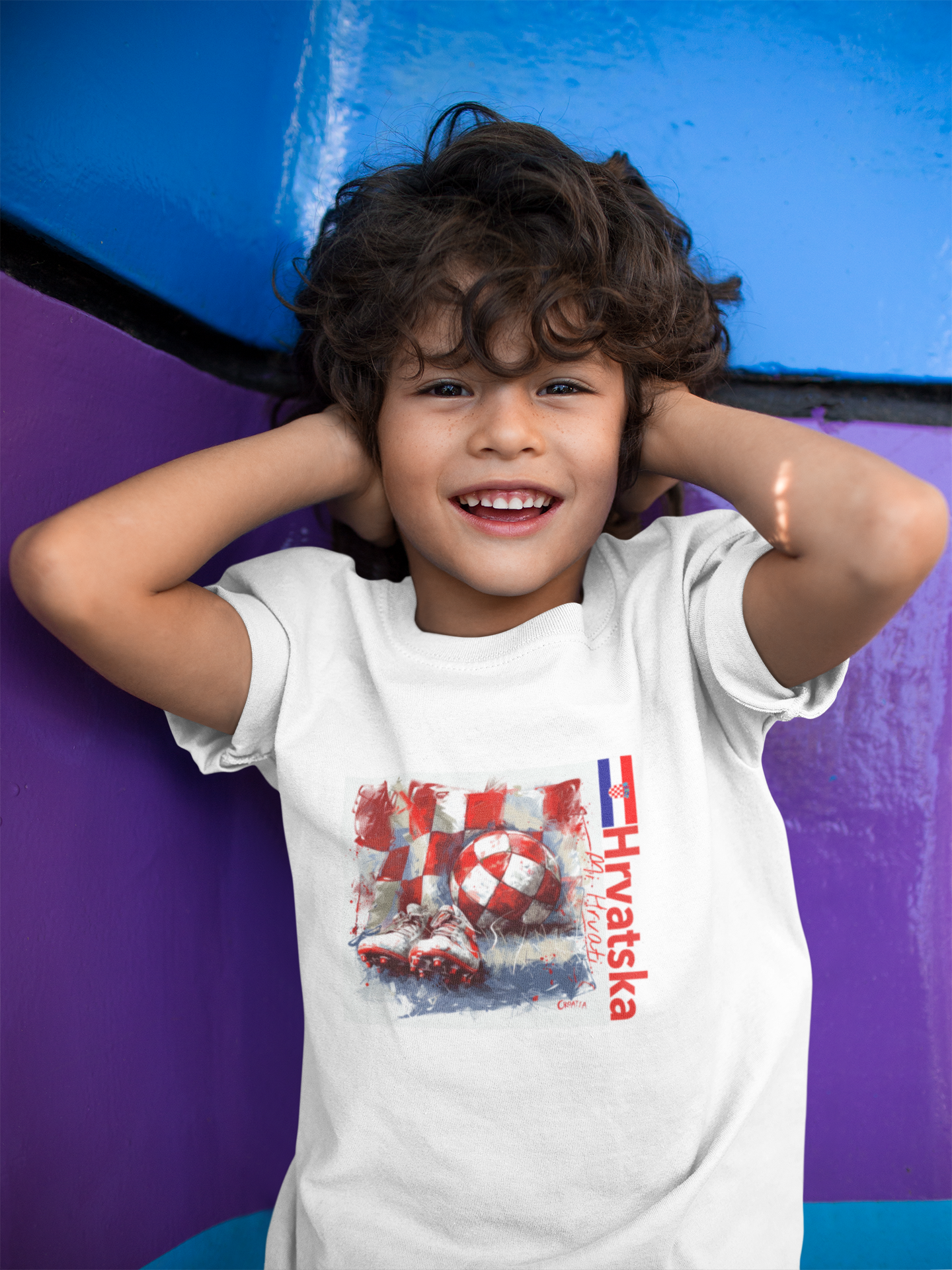 Hrvatska Kurzärmeliges Baby-T-Shirt