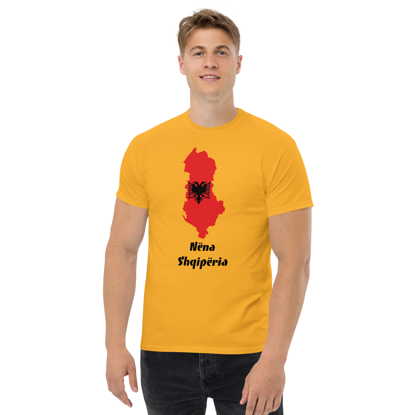 Albanien Klassisches Herren-T-Shirt