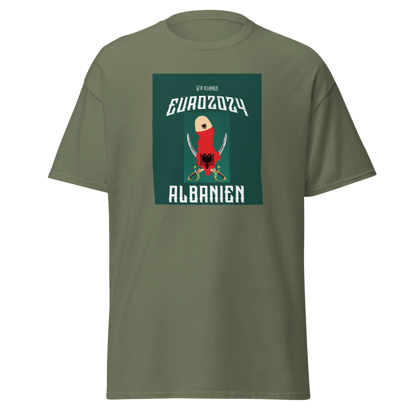 Albanien Klassisches Herren-T-Shirt