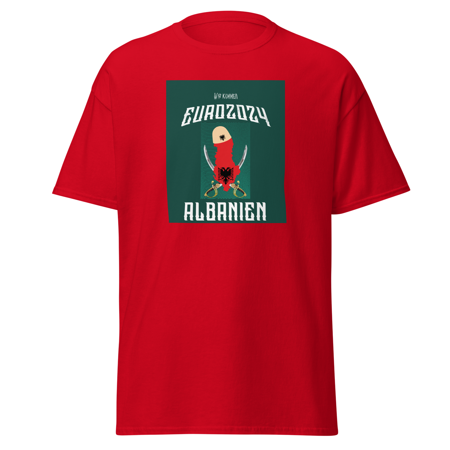 Albanien Klassisches Herren-T-Shirt