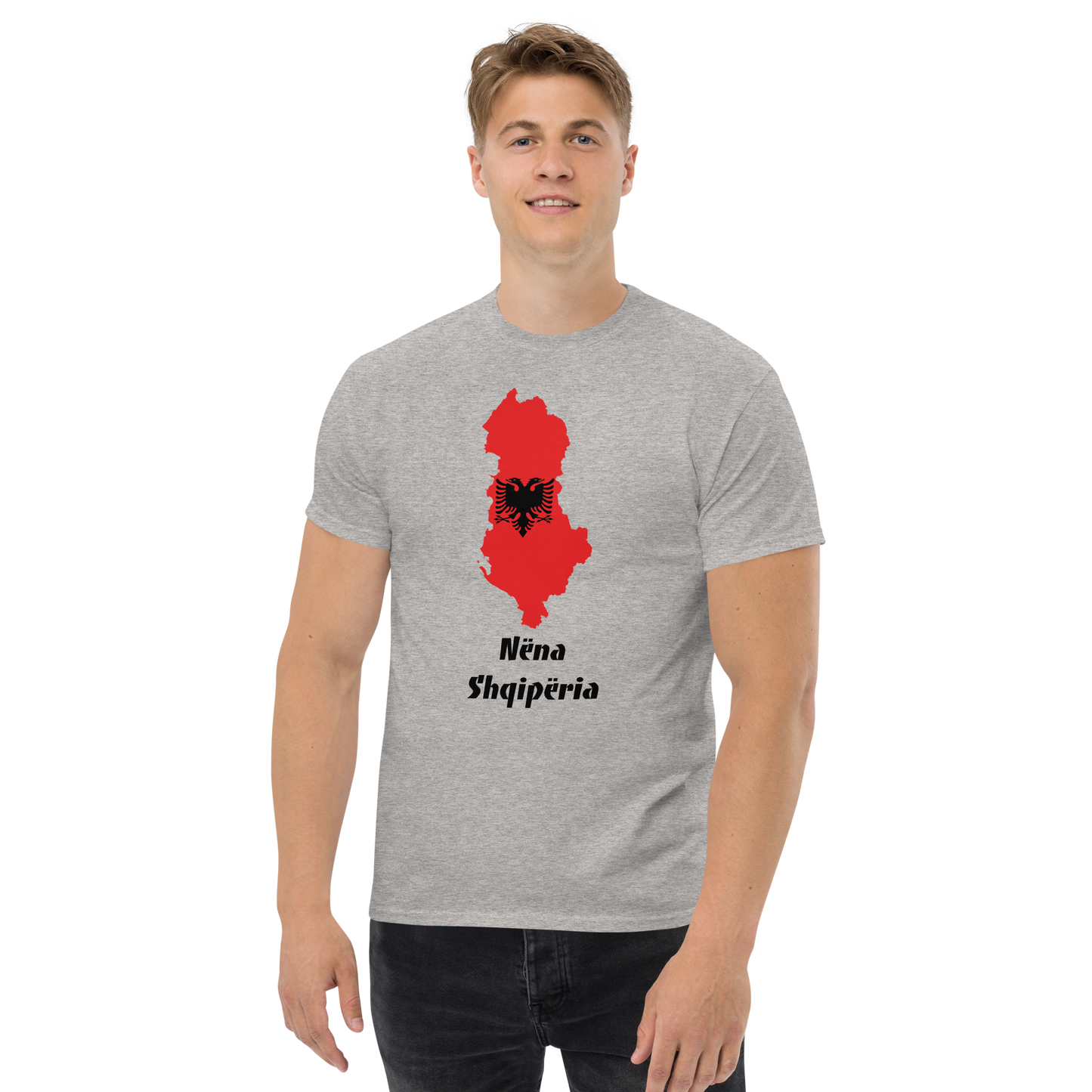 Albanien Klassisches Herren-T-Shirt