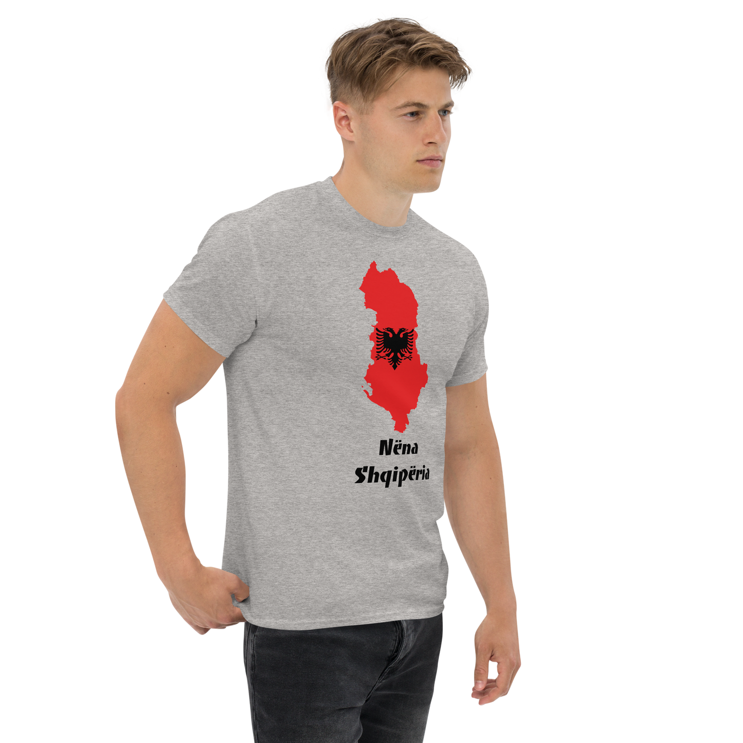 Albanien Klassisches Herren-T-Shirt