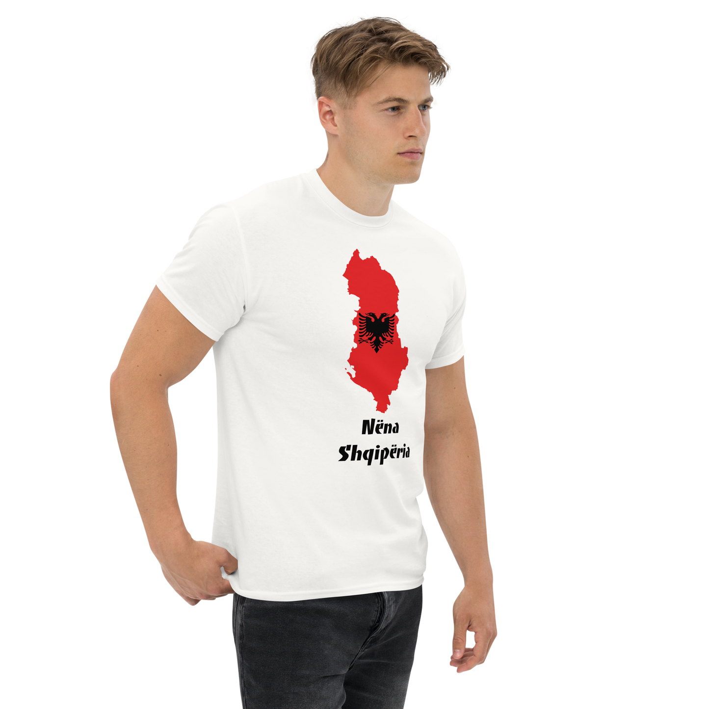 Albanien Klassisches Herren-T-Shirt