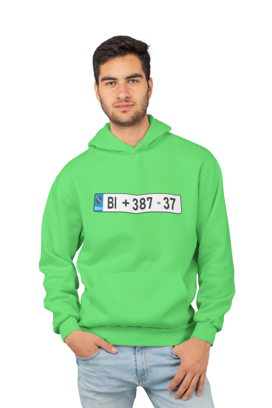 Jedna si jedina Unisex-Kapuzenpullover Bihac Tablica