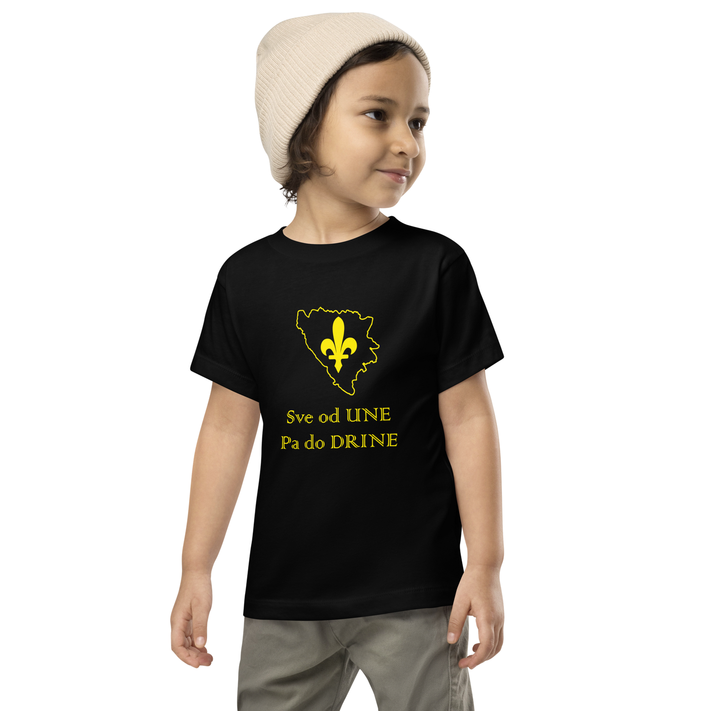 Jedna si jedina Kurzärmeliges Baby-T-Shirt Sve od une pa do drine ljliljan