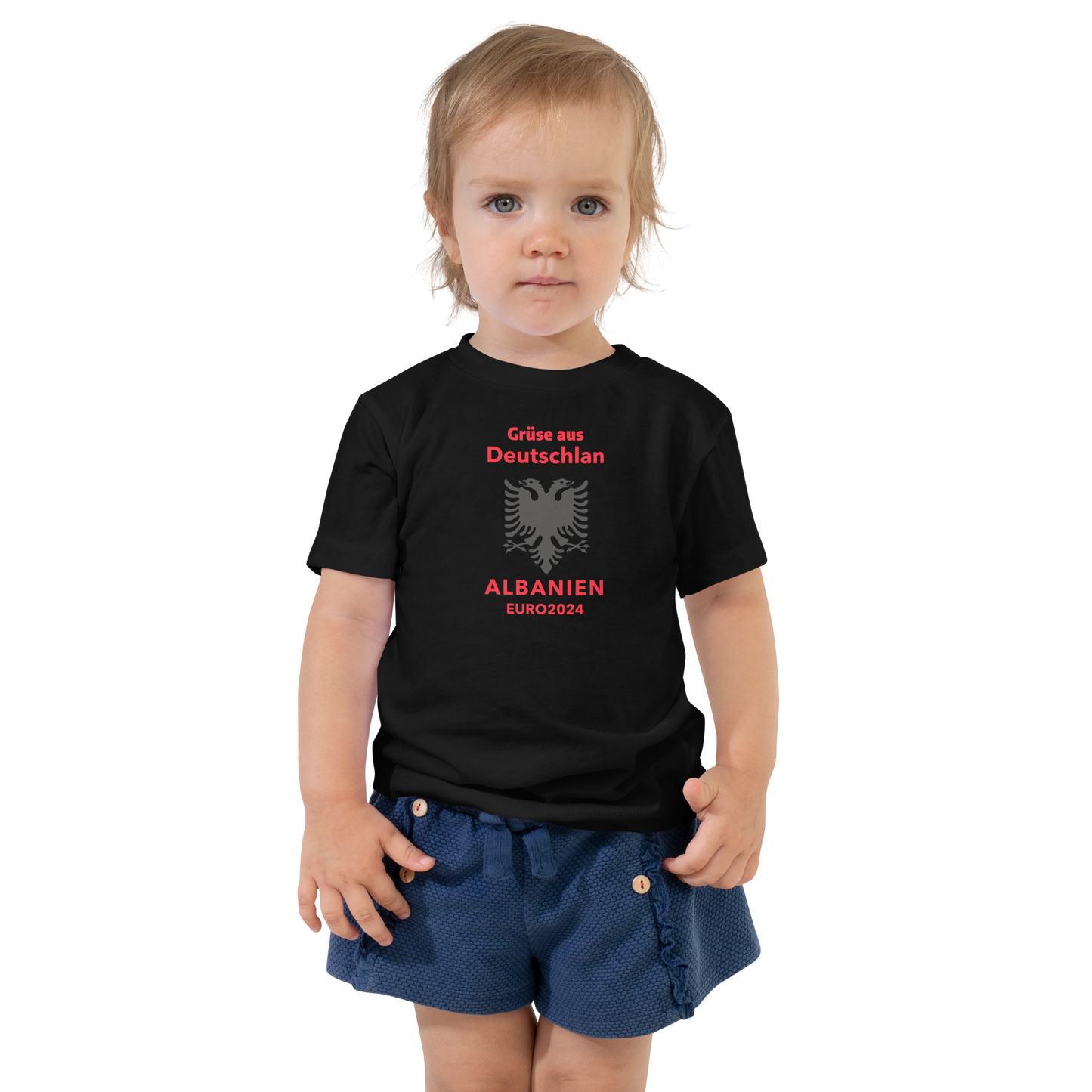 Albanien Kurzärmeliges Baby-T-Shirt