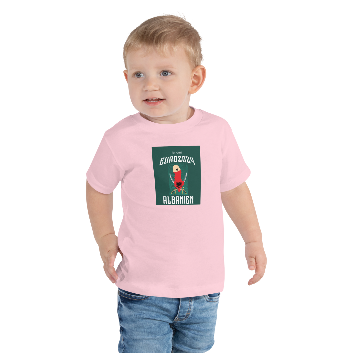 Albanien Kurzärmeliges Baby-T-Shirt