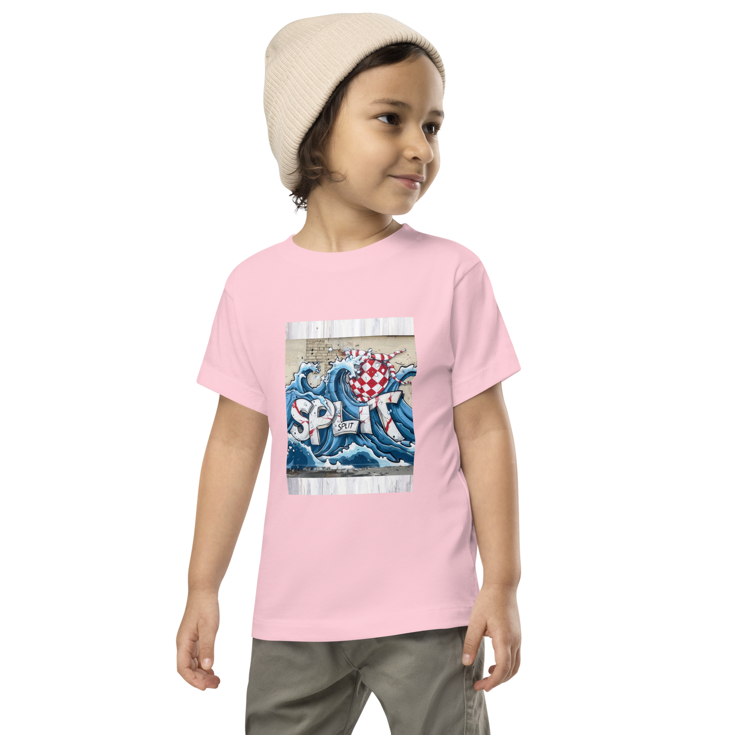 Hrvatska Kurzärmeliges Baby-T-Shirt Split