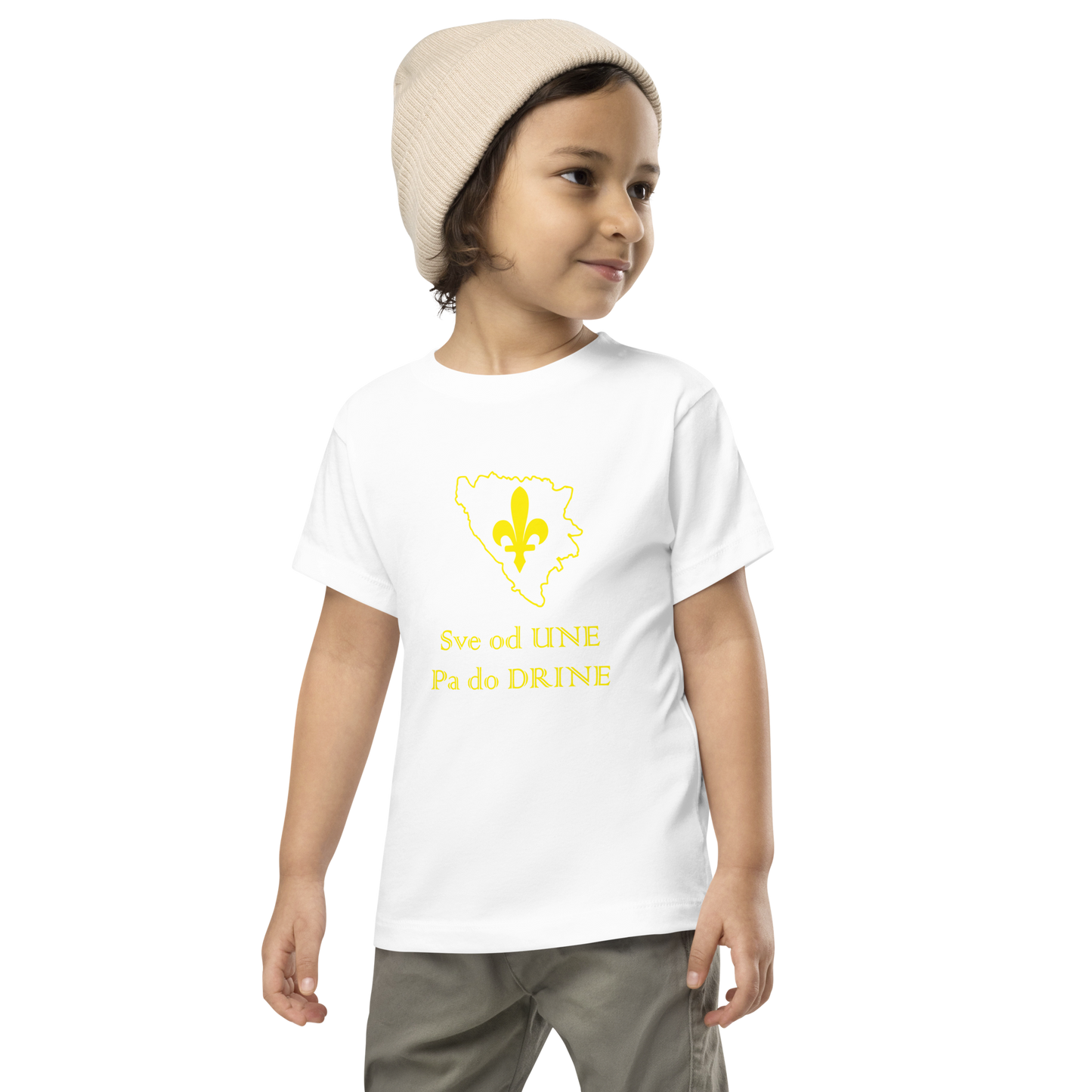 Jedna si jedina Kurzärmeliges Baby-T-Shirt Sve od une pa do drine ljliljan