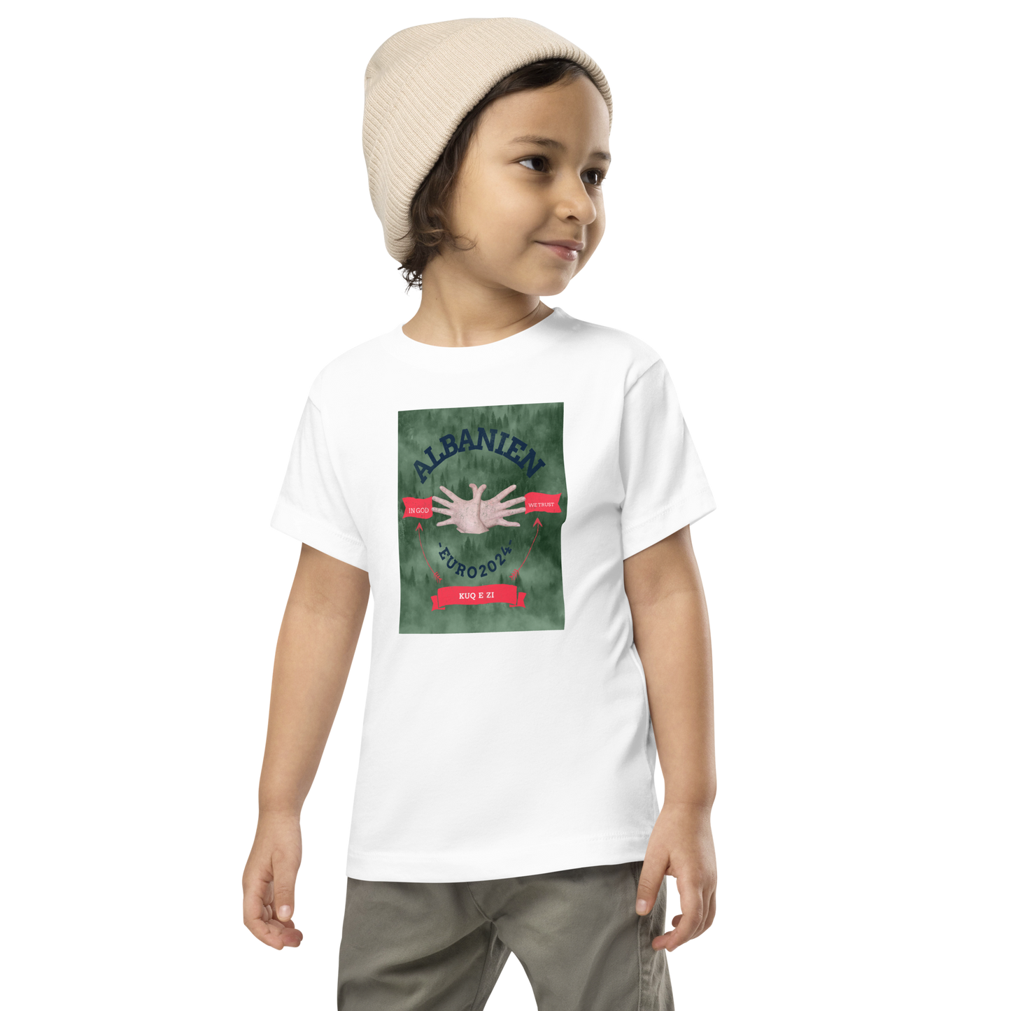 Albanien Kurzärmeliges Baby-T-Shirt