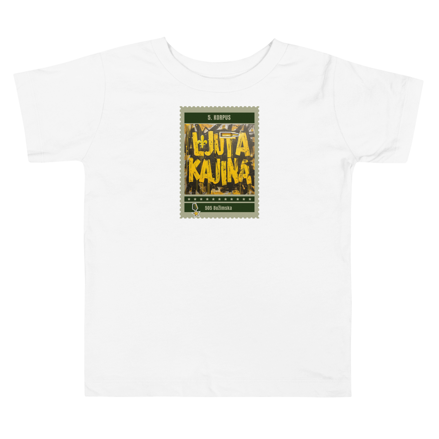 Jedna si jedina Kurzärmeliges Baby-T-Shirt Ljuta krajina