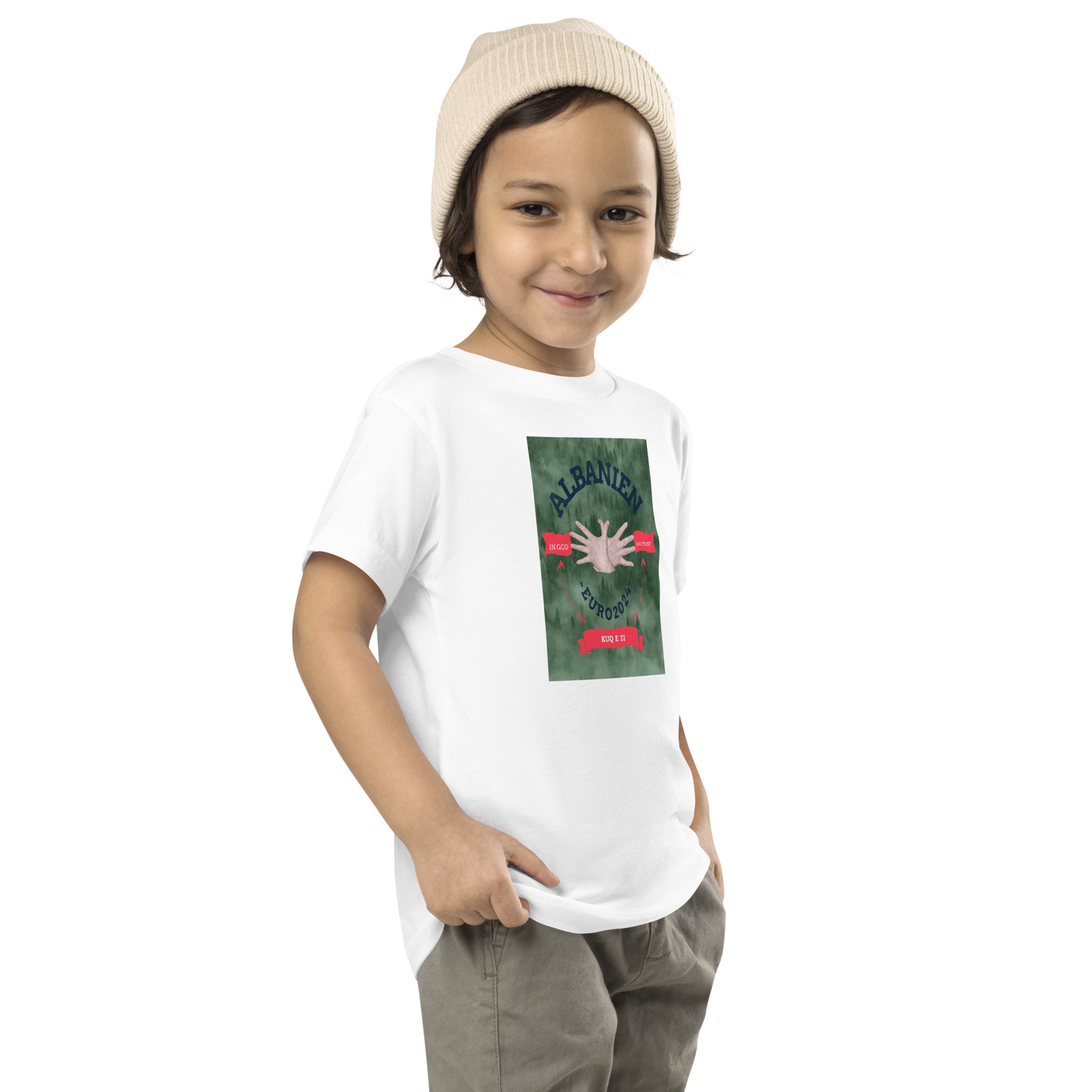 Albanien Kurzärmeliges Baby-T-Shirt