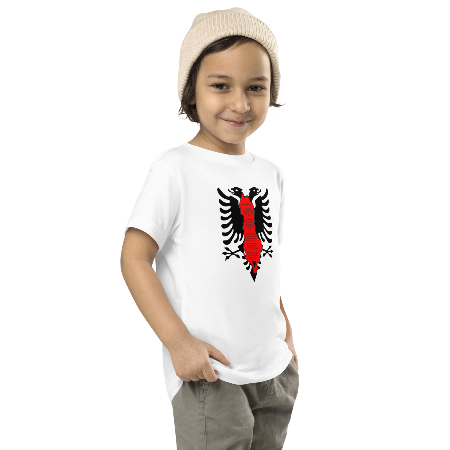 Albanien Kurzärmeliges Baby-T-Shirt