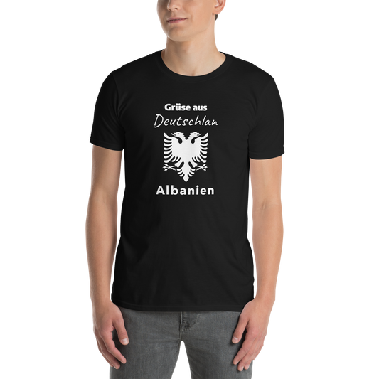 Albanien Kurzärmeliges Unisex-T-Shirt