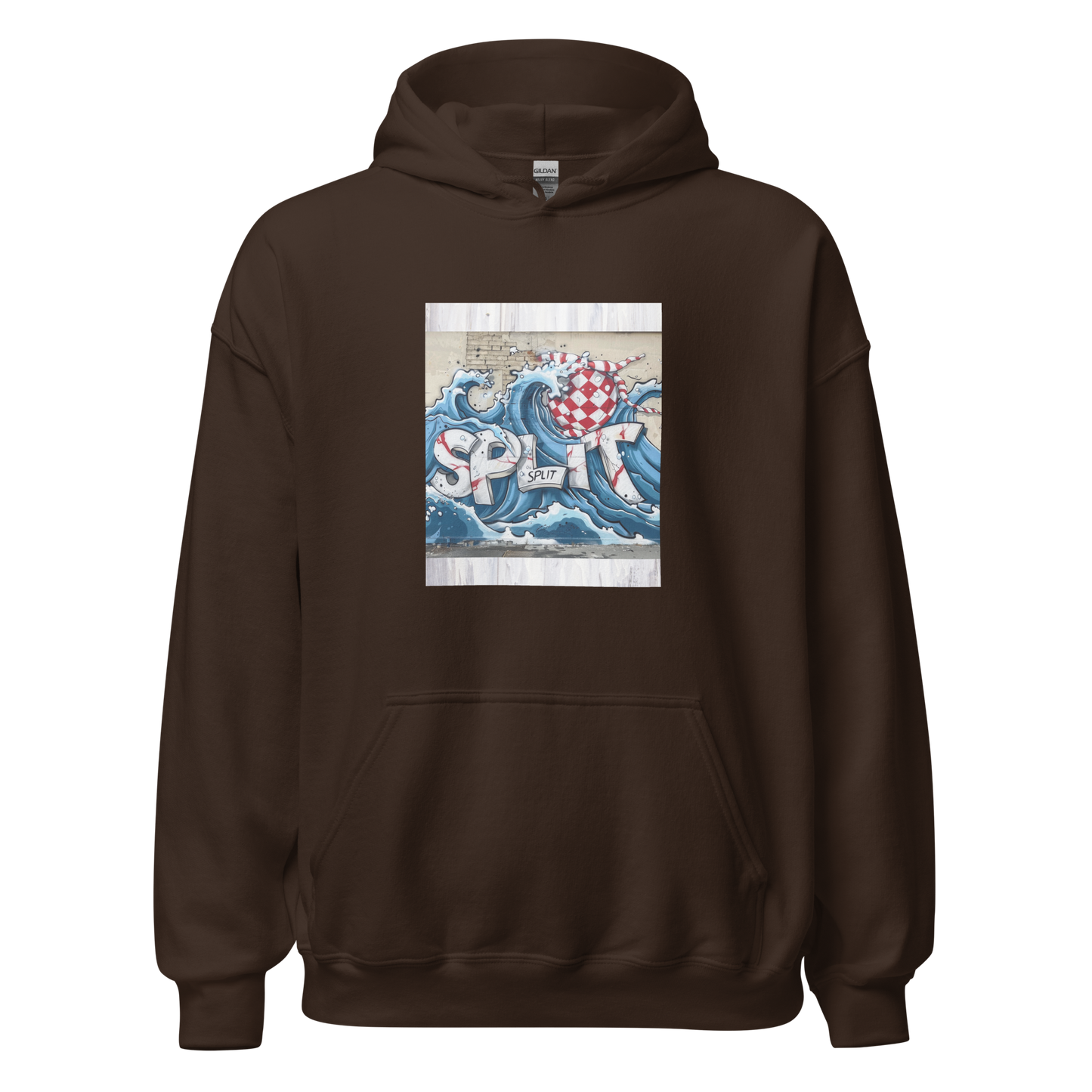 Hrvatska Unisex-Kapuzenpullover Split