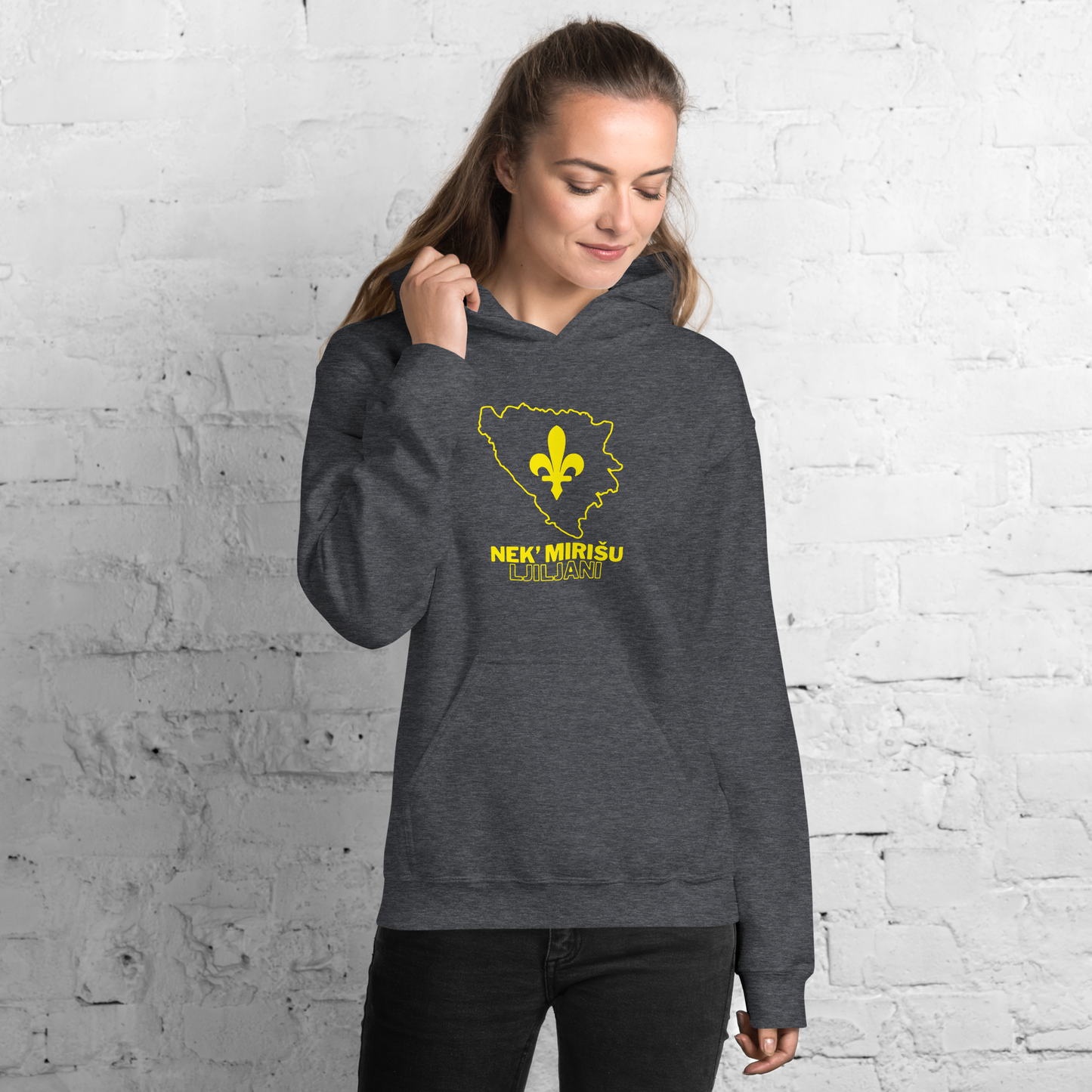 Jedna si jedina Unisex-Kapuzenpullover Duks