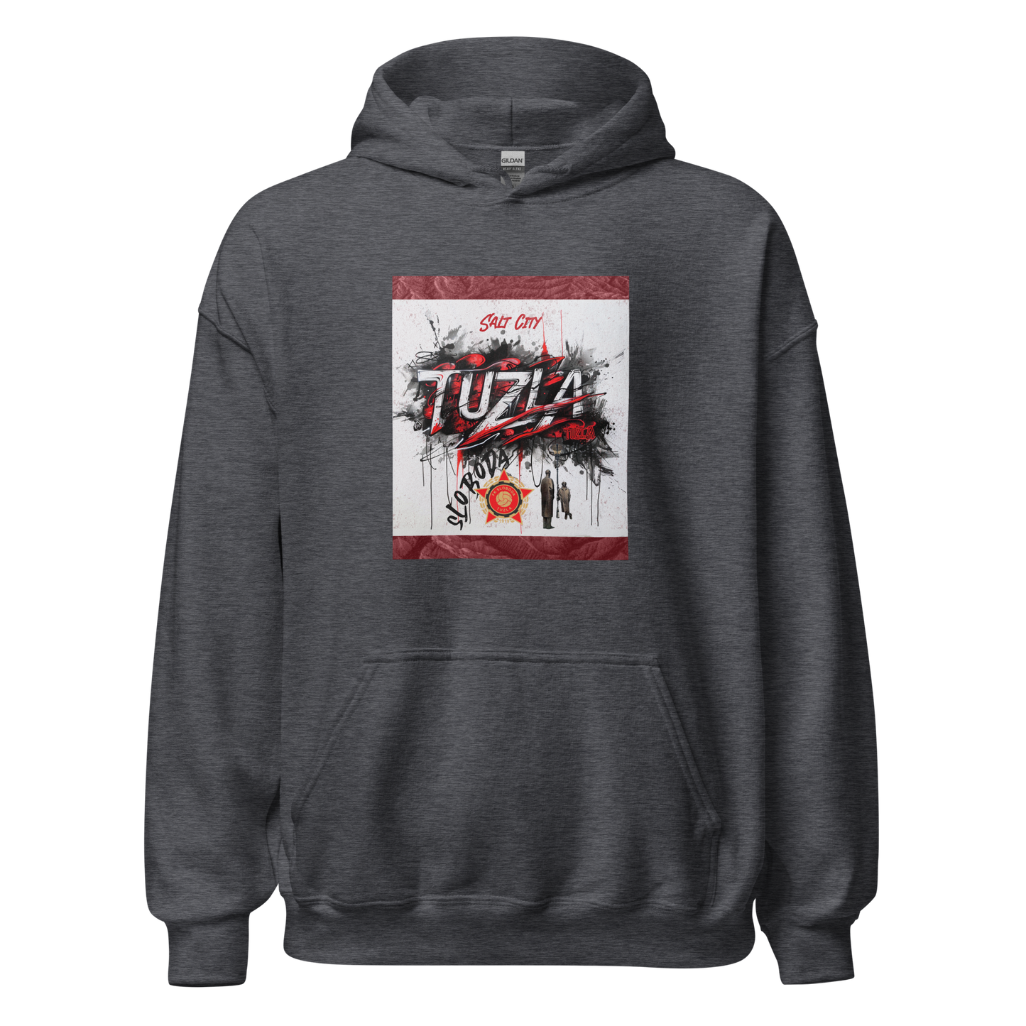 Jedna si jedina Unisex-Kapuzenpullover Tuzla grafit