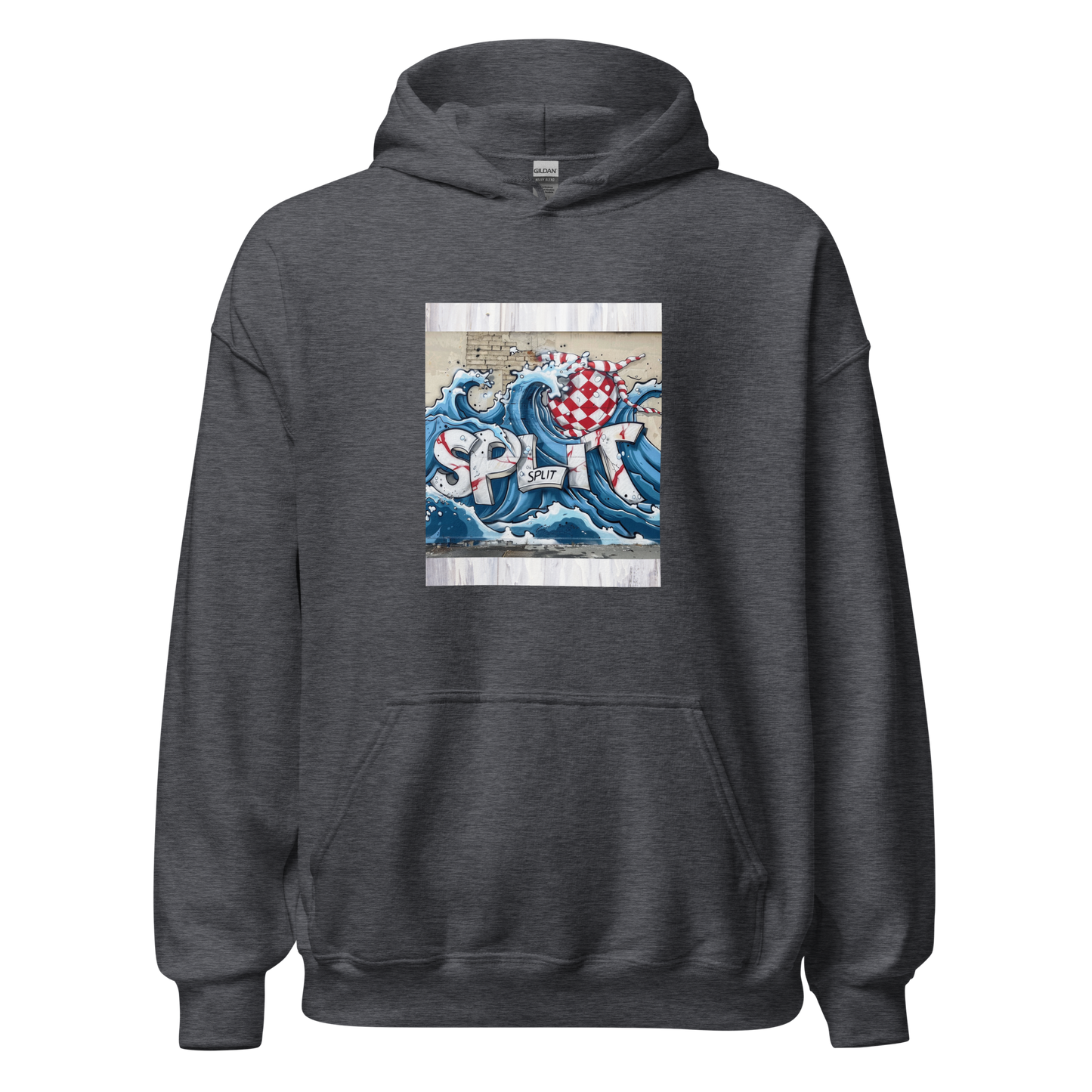 Hrvatska Unisex-Kapuzenpullover Split