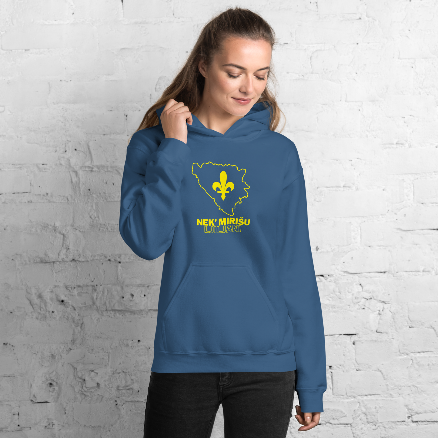 Jedna si jedina Unisex-Kapuzenpullover Duks