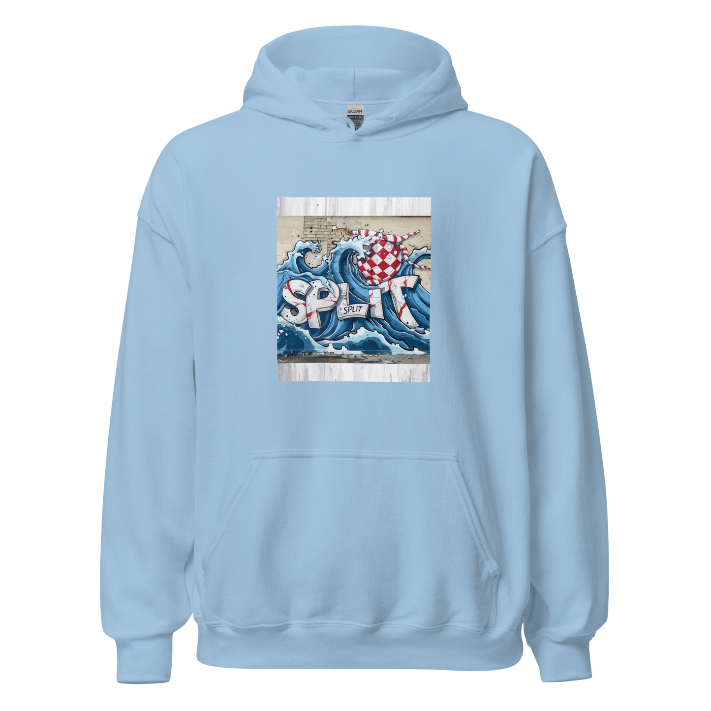 Hrvatska Unisex-Kapuzenpullover Split