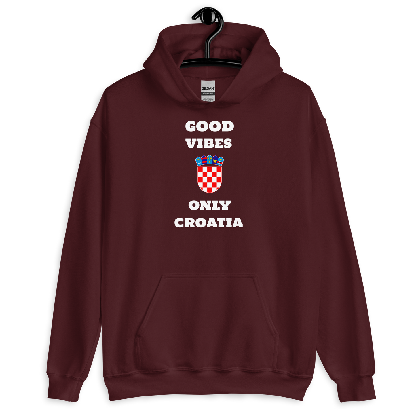 Hrvatska Unisex-Kapuzenpullover Good Vibes