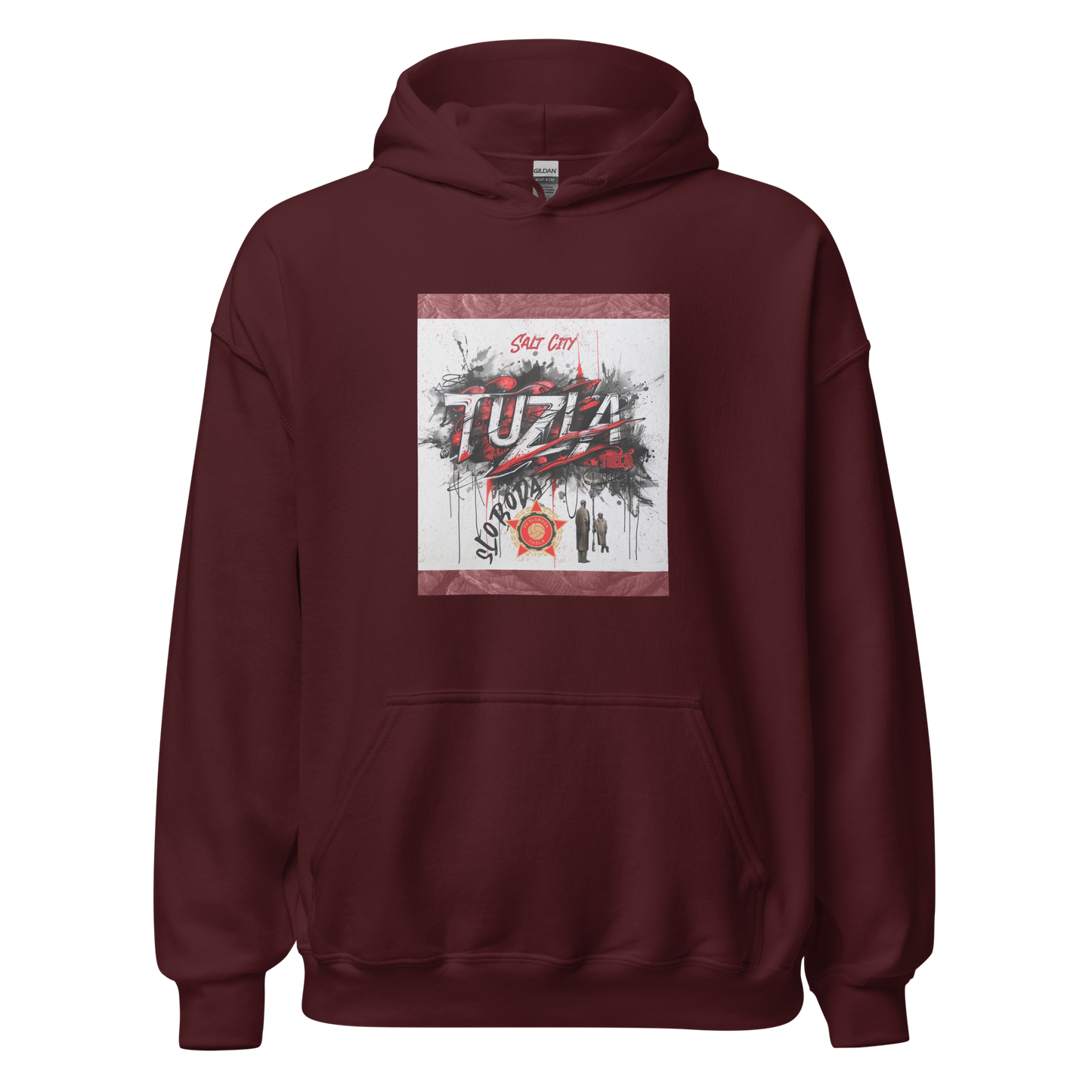 Jedna si jedina Unisex-Kapuzenpullover Tuzla grafit