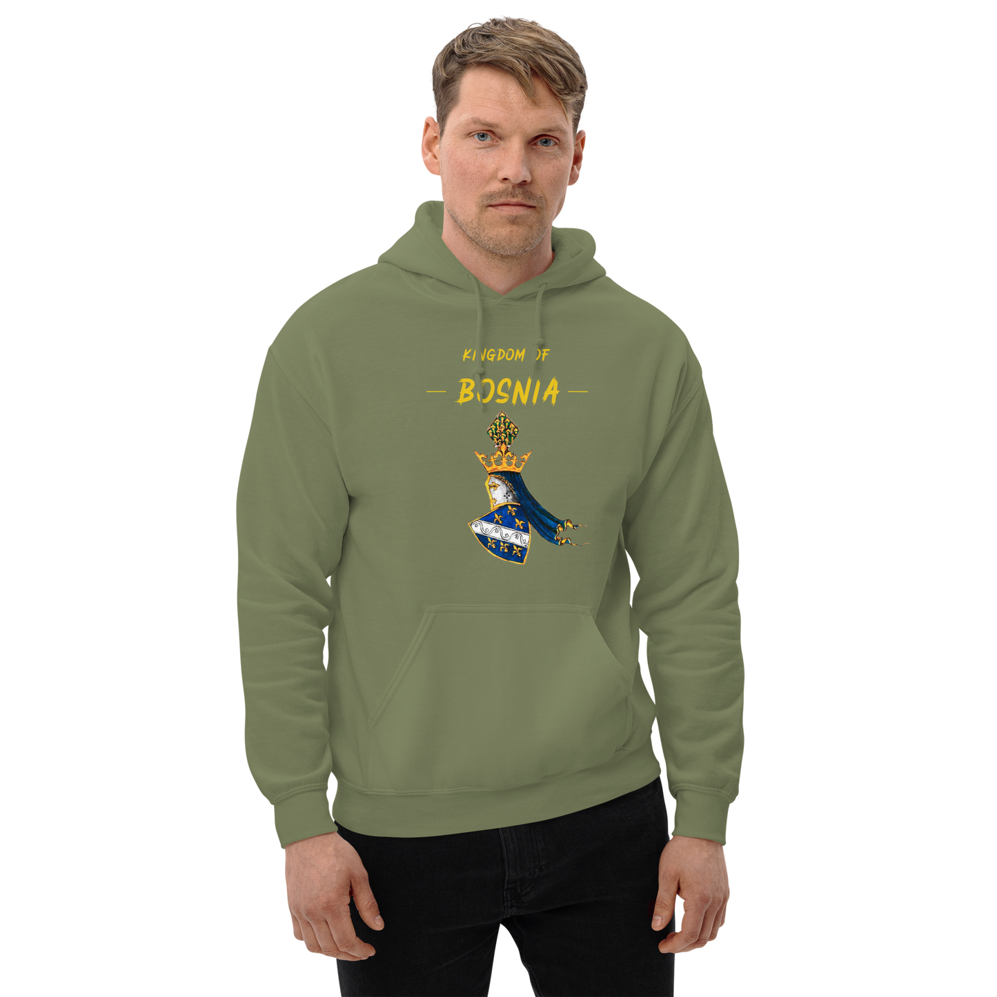 Jedna si jedina Unisex-Kapuzenpullover Kingdom of Bosnia