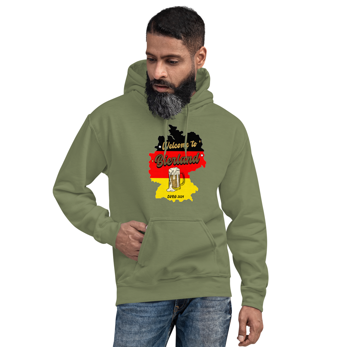 Deutschland Unisex-Kapuzenpullover