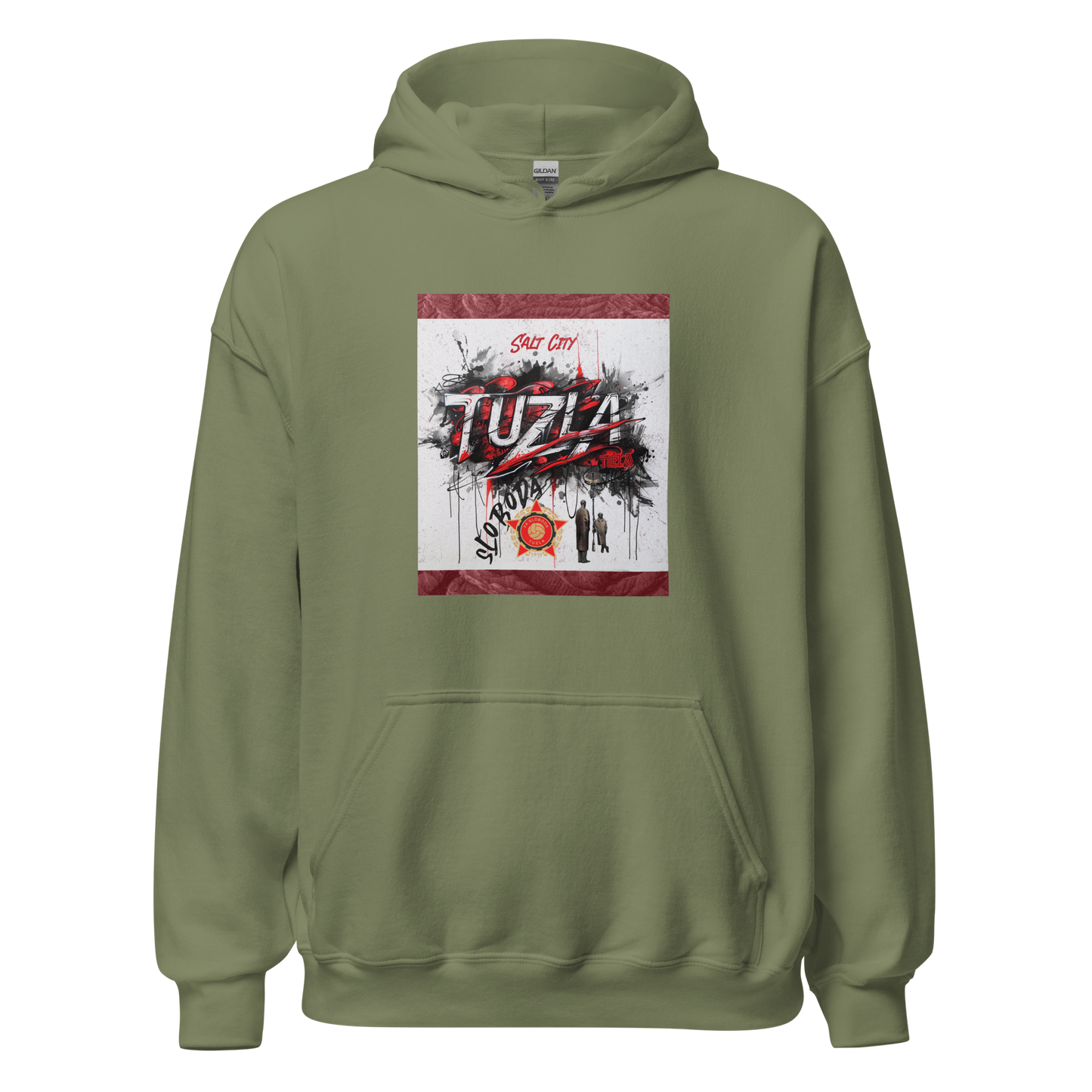 Jedna si jedina Unisex-Kapuzenpullover Tuzla grafit