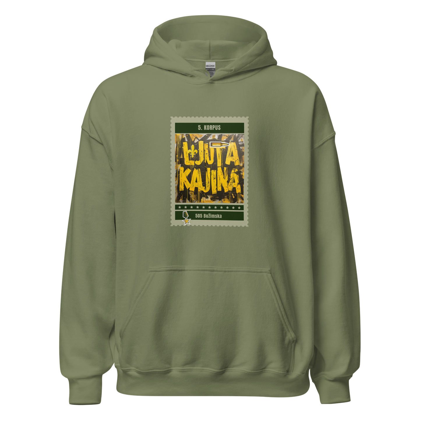 Jedna si jedina Unisex-Kapuzenpullover Ljuta krajina