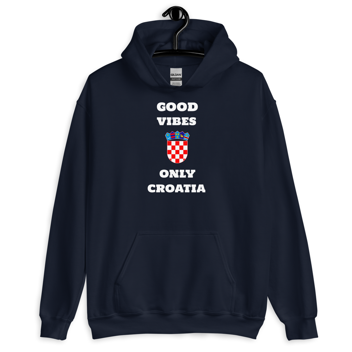 Hrvatska Unisex-Kapuzenpullover Good Vibes