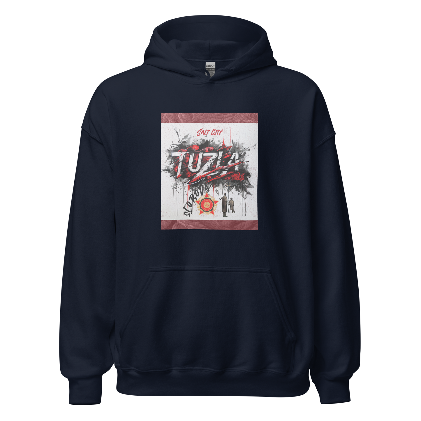 Jedna si jedina Unisex-Kapuzenpullover Tuzla grafit