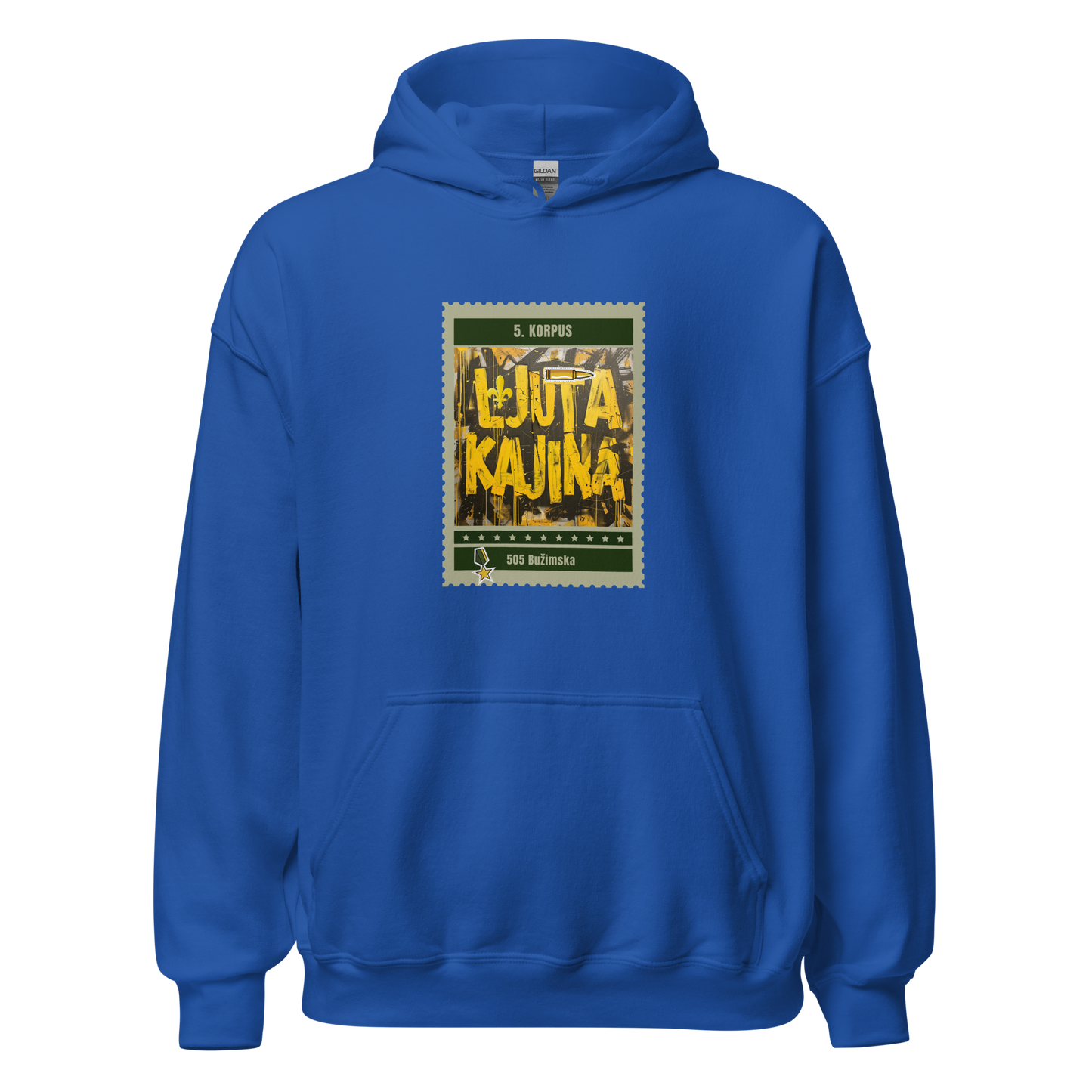 Jedna si jedina Unisex-Kapuzenpullover Ljuta krajina