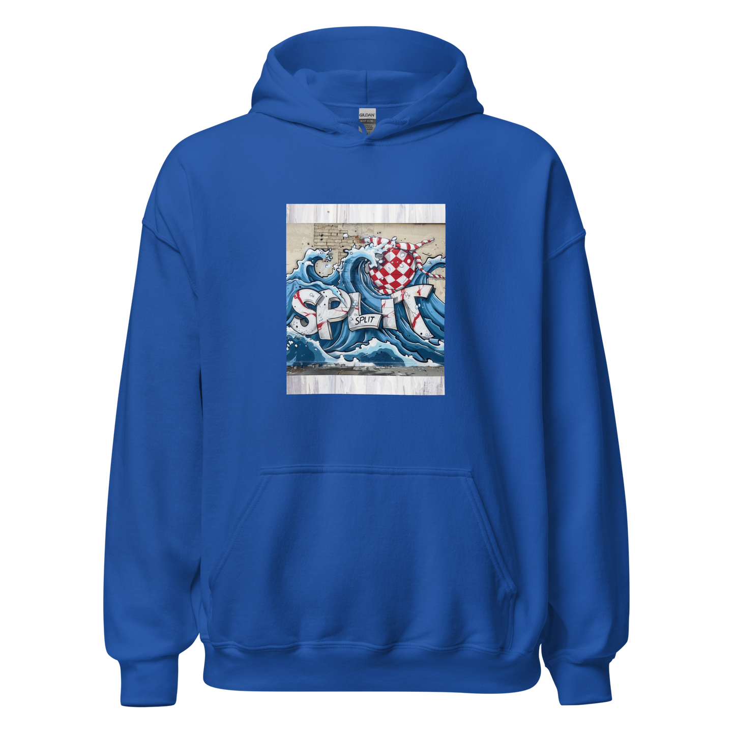 Hrvatska Unisex-Kapuzenpullover Split