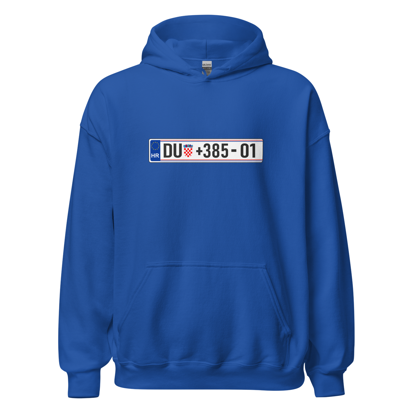 Hrvatska Unisex-Kapuzenpullover Dubrovnik tablica