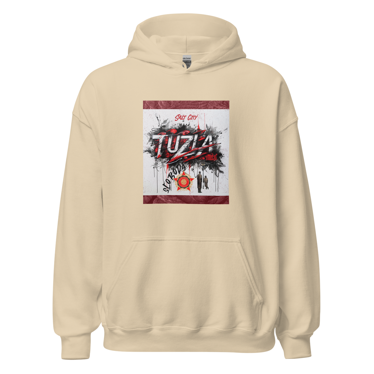 Jedna si jedina Unisex-Kapuzenpullover Tuzla grafit