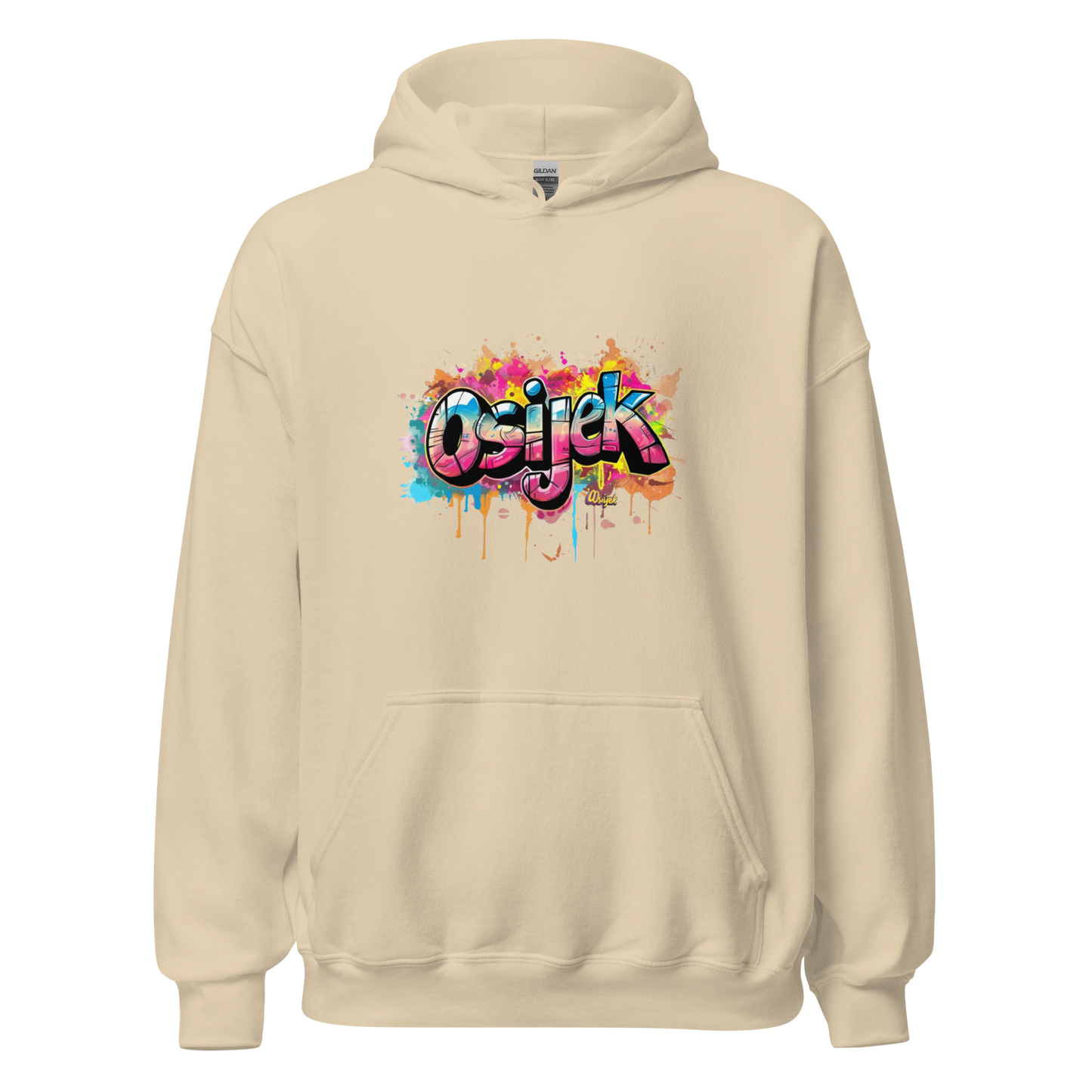 Hrvatska Unisex Hoodie Osijek