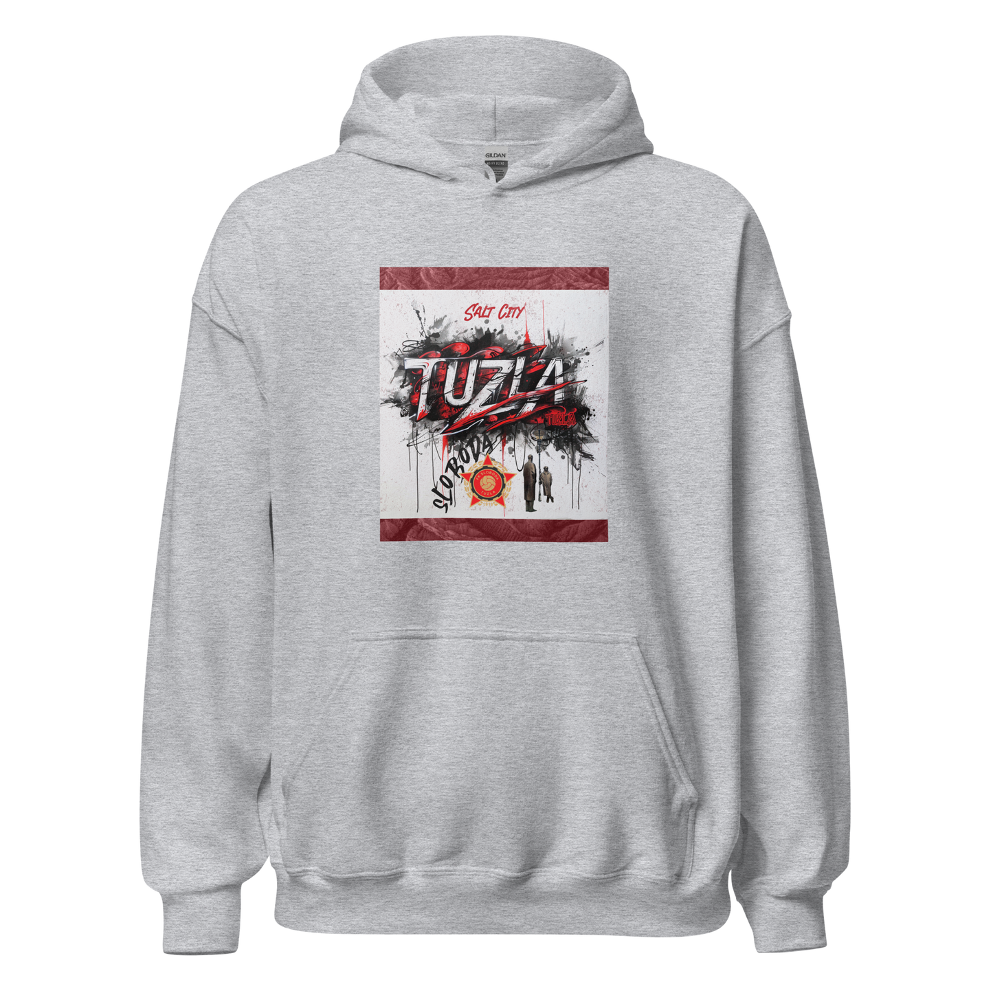 Jedna si jedina Unisex-Kapuzenpullover Tuzla grafit