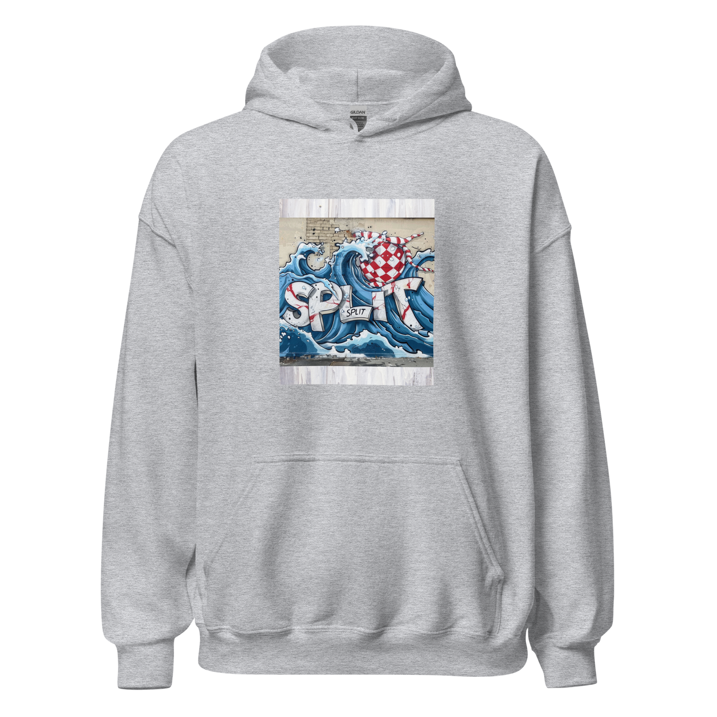 Hrvatska Unisex-Kapuzenpullover Split