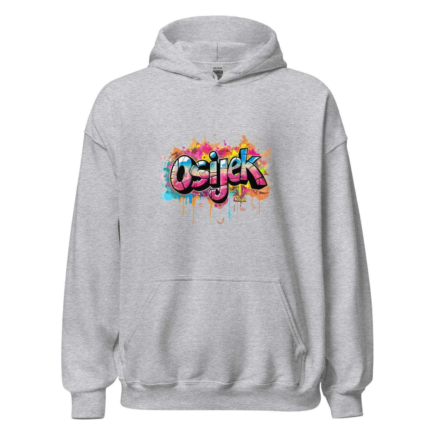 Hrvatska Unisex Hoodie Osijek