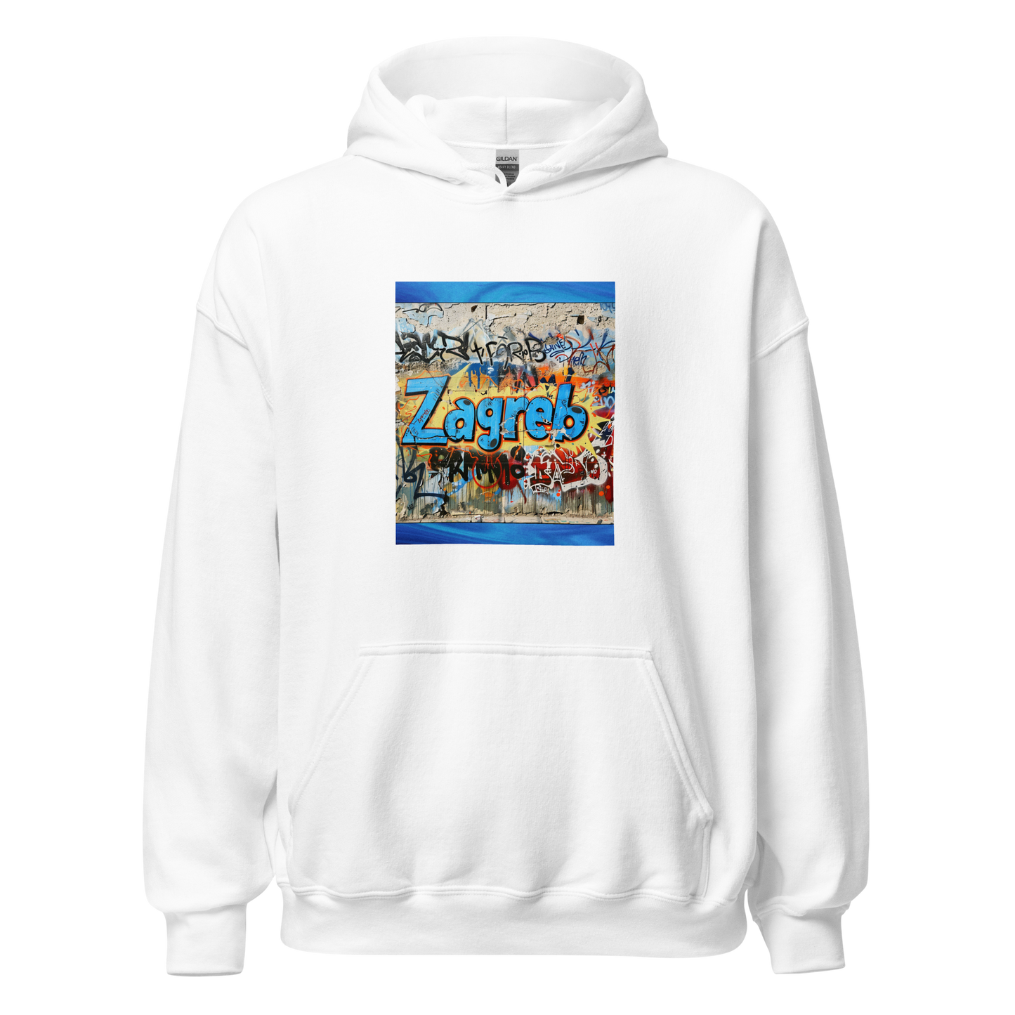 Hrvatska Unisex-Kapuzenpullover Zagreb