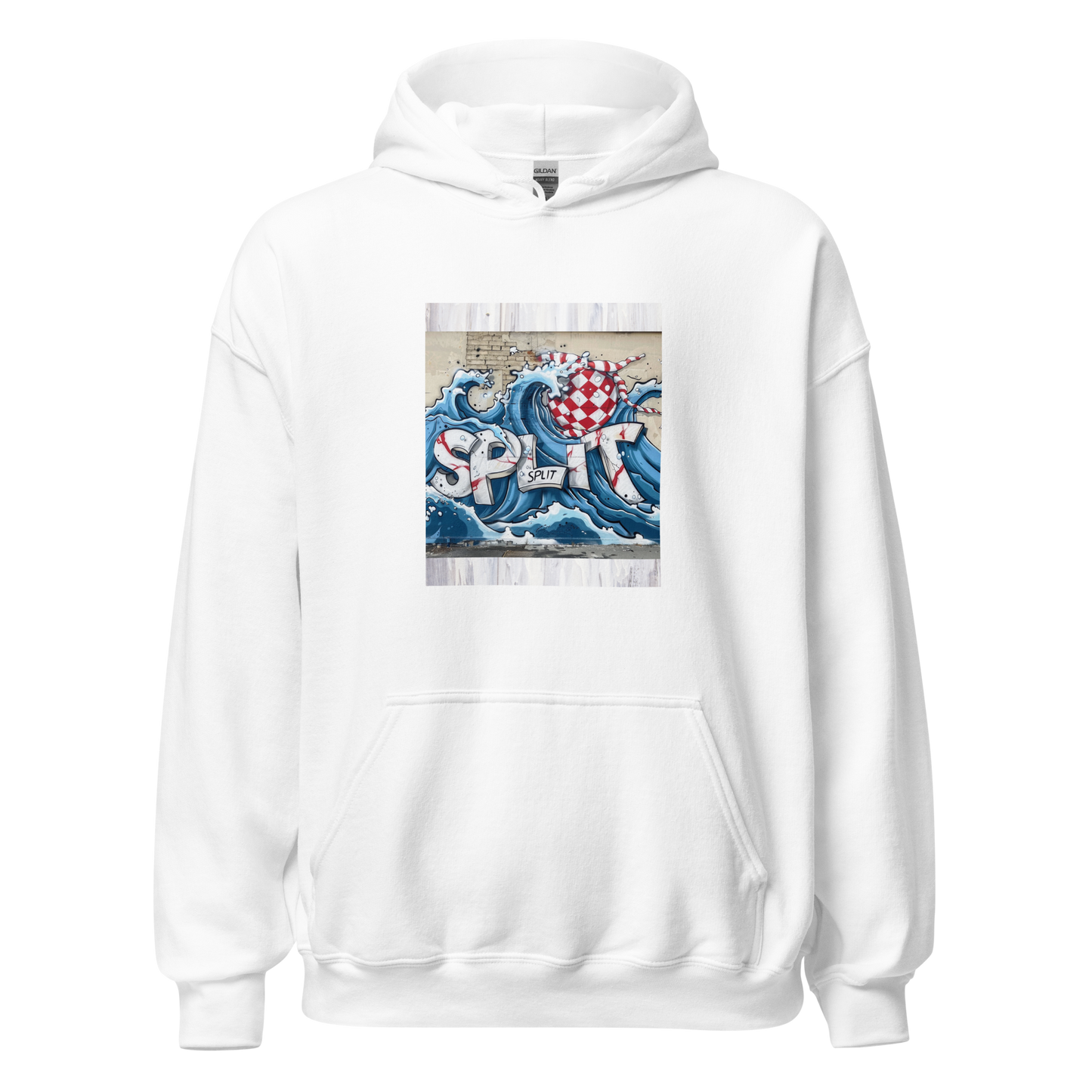 Hrvatska Unisex-Kapuzenpullover Split