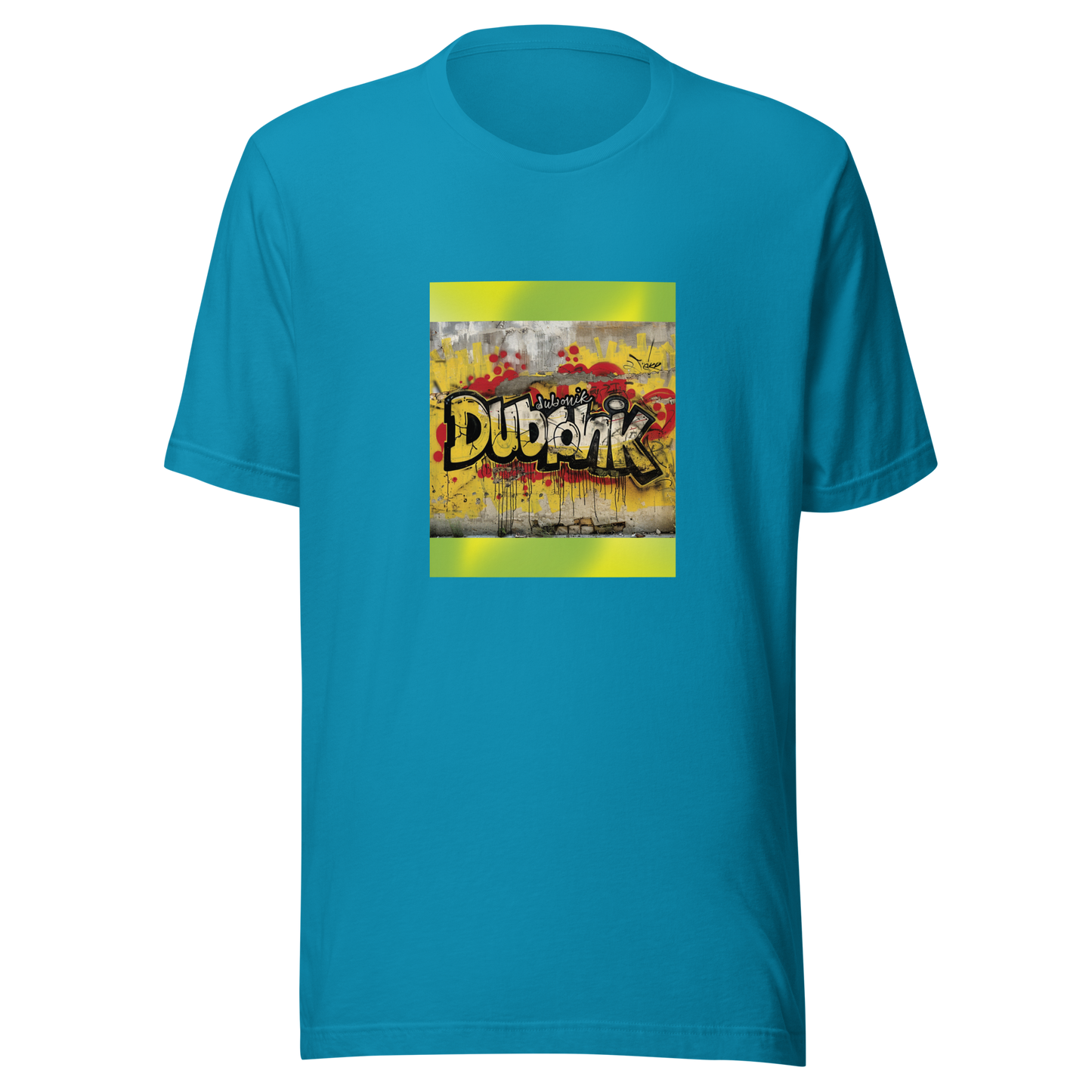 Hrvatska Unisex-T-Shirt Dubrovnik grafit