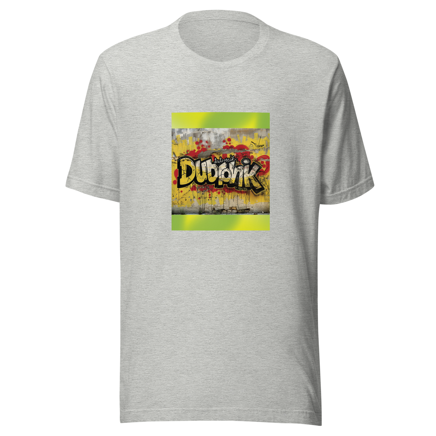 Hrvatska Unisex-T-Shirt Dubrovnik grafit