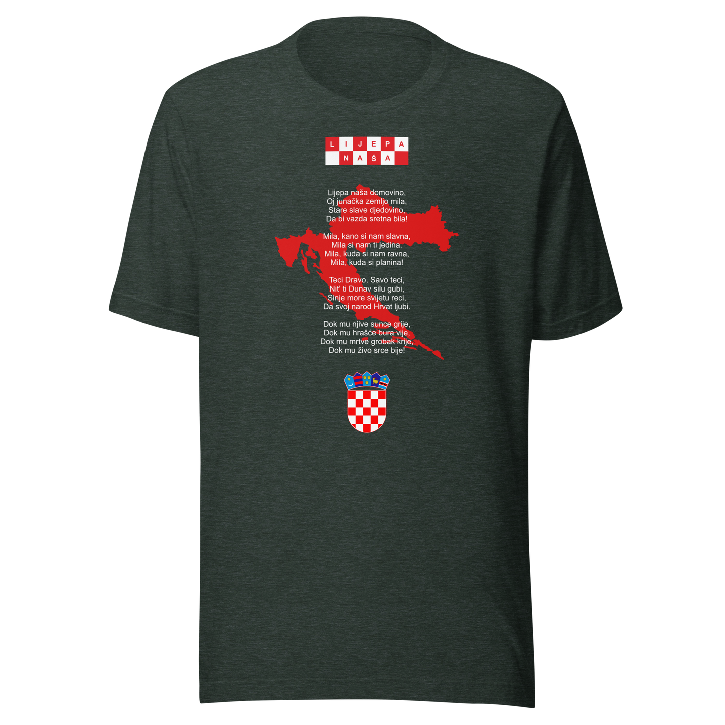 Hrvatska Unisex-T-Shirt