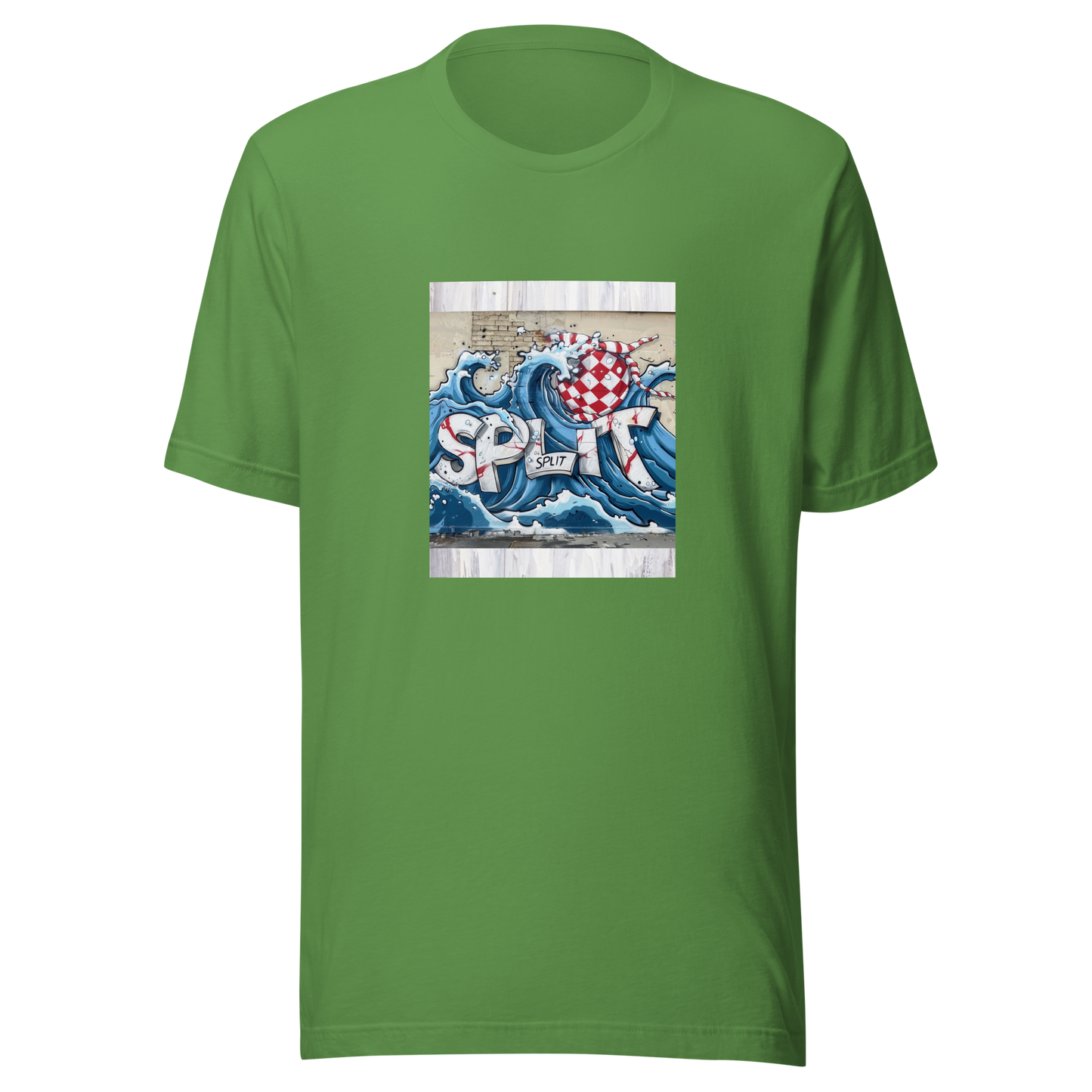 Hrvatska Unisex-T-Shirt Split