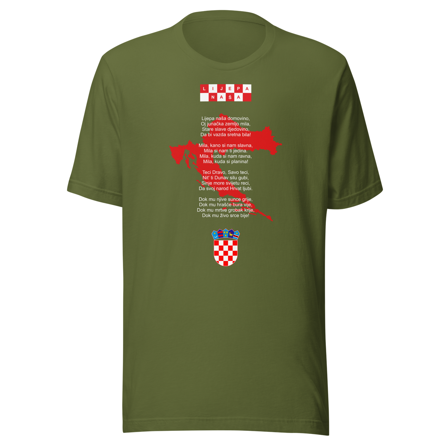 Hrvatska Unisex-T-Shirt