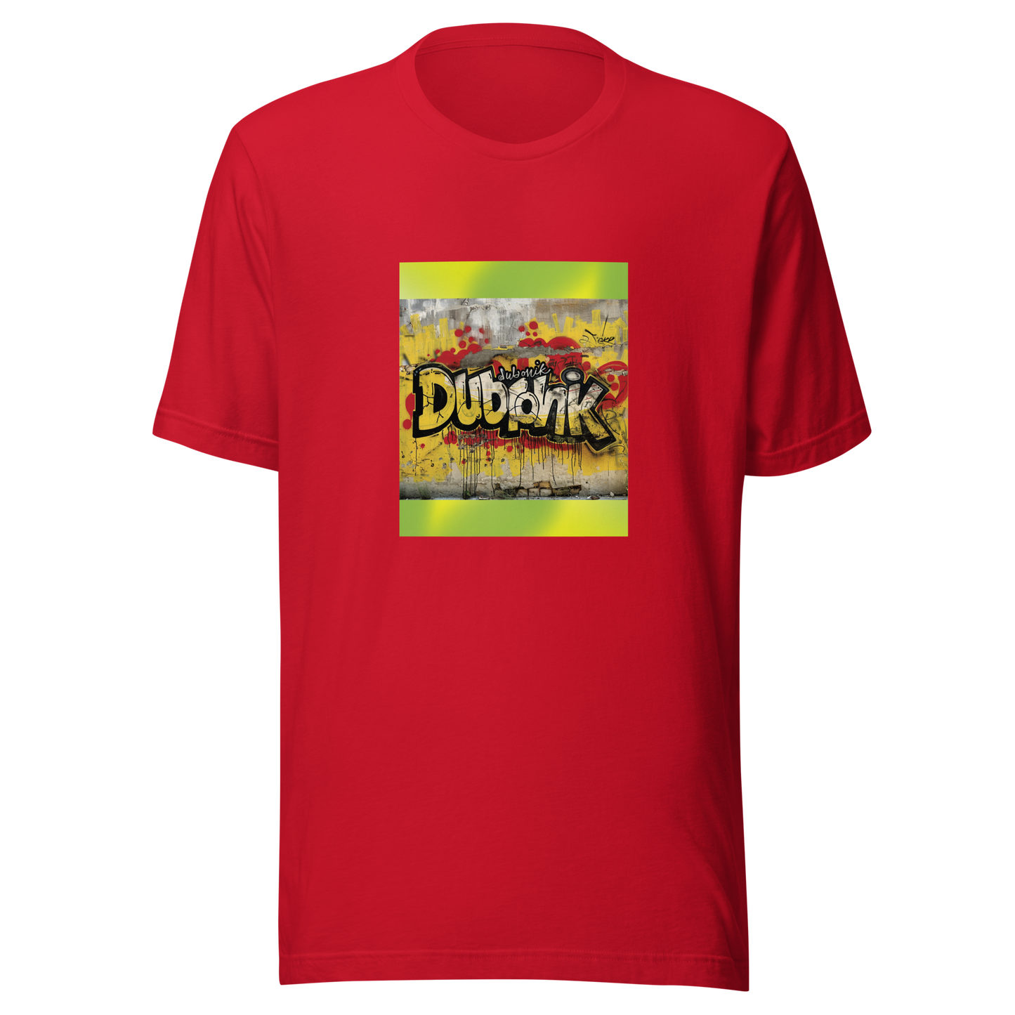 Hrvatska Unisex-T-Shirt Dubrovnik grafit