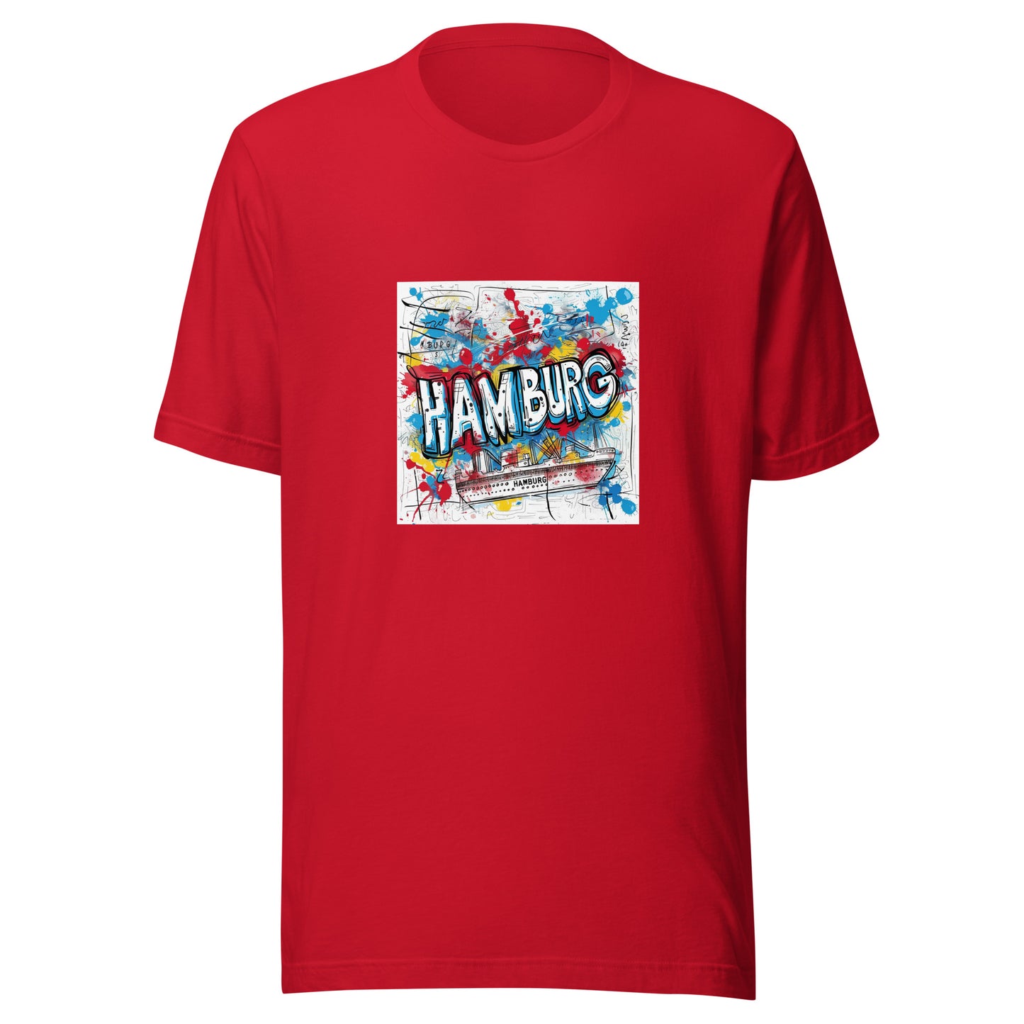 Deutschland Unisex-T-Shirt Hamburg